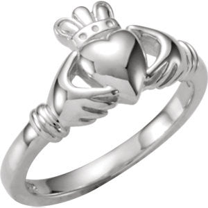 Sterling Silver Youth Claddagh Ring