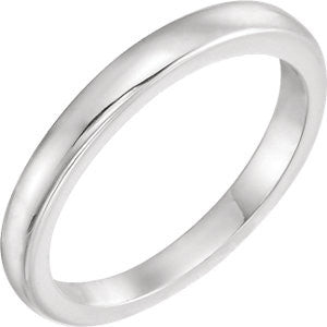 Solstice Solitaire&#174; Tapered Bombé Band