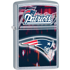 Zippo® NFL® Patriots Street Chrome&trade; Lighter