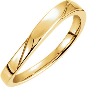 14K Yellow Stackable  Ring