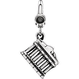 Sterling Silver Parthenon Charm