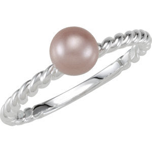 Rope Ring for Pearl