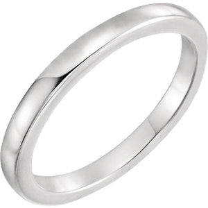 Solstice Solitaire&#174; Tapered Bombé Band