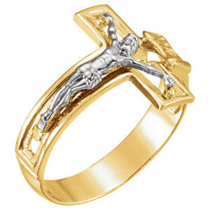 Men's Crucifix Ring