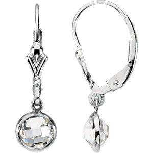 Sterling Silver Cubic Zirconia Earrings