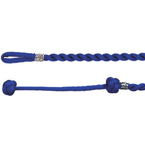 3mm Blue Satin Twist Necklace