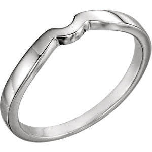 14K White #2 Band for Tulipset&#174