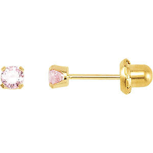 Cubic Zirconia Inverness Piercing Earrings