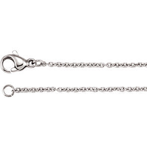 Stainless Steel 1.5mm Cable 20" Chain