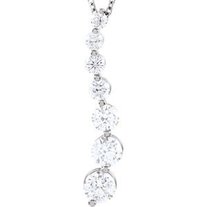 Journey Diamond Necklace