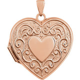 Sterling Silver Heart Shaped Locket