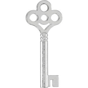 Sterling Silver Key Charm