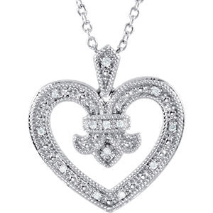 Diamond Heart Necklace