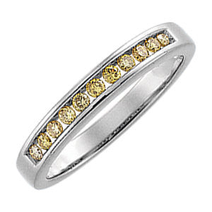 14K White 1-4 CTW Diamond Anniversary Band