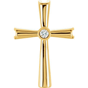 R80065D 14 Round Cross Pendant Mounting