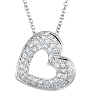 Diamond Heart Necklace