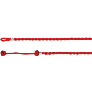 3mm Red Satin Twist Necklace