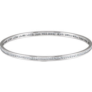 Diamond Stackable Bangle Bracelet