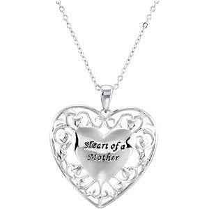 Heart of a Mother Necklace