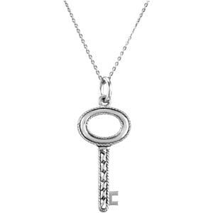 The Key of Love for a Son Pendant with Chain