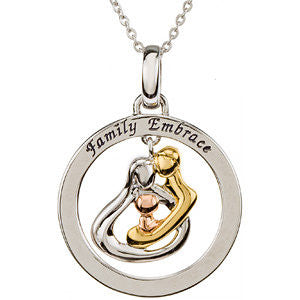 Embraced by the Heart &trade; Family Necklace