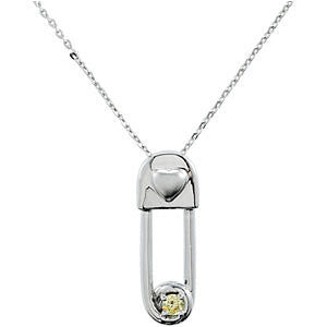 Safe in My Love Birthstone Necklace