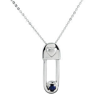 Safe in My Love Birthstone Necklace