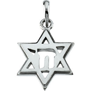 Star of David Medal with Chai